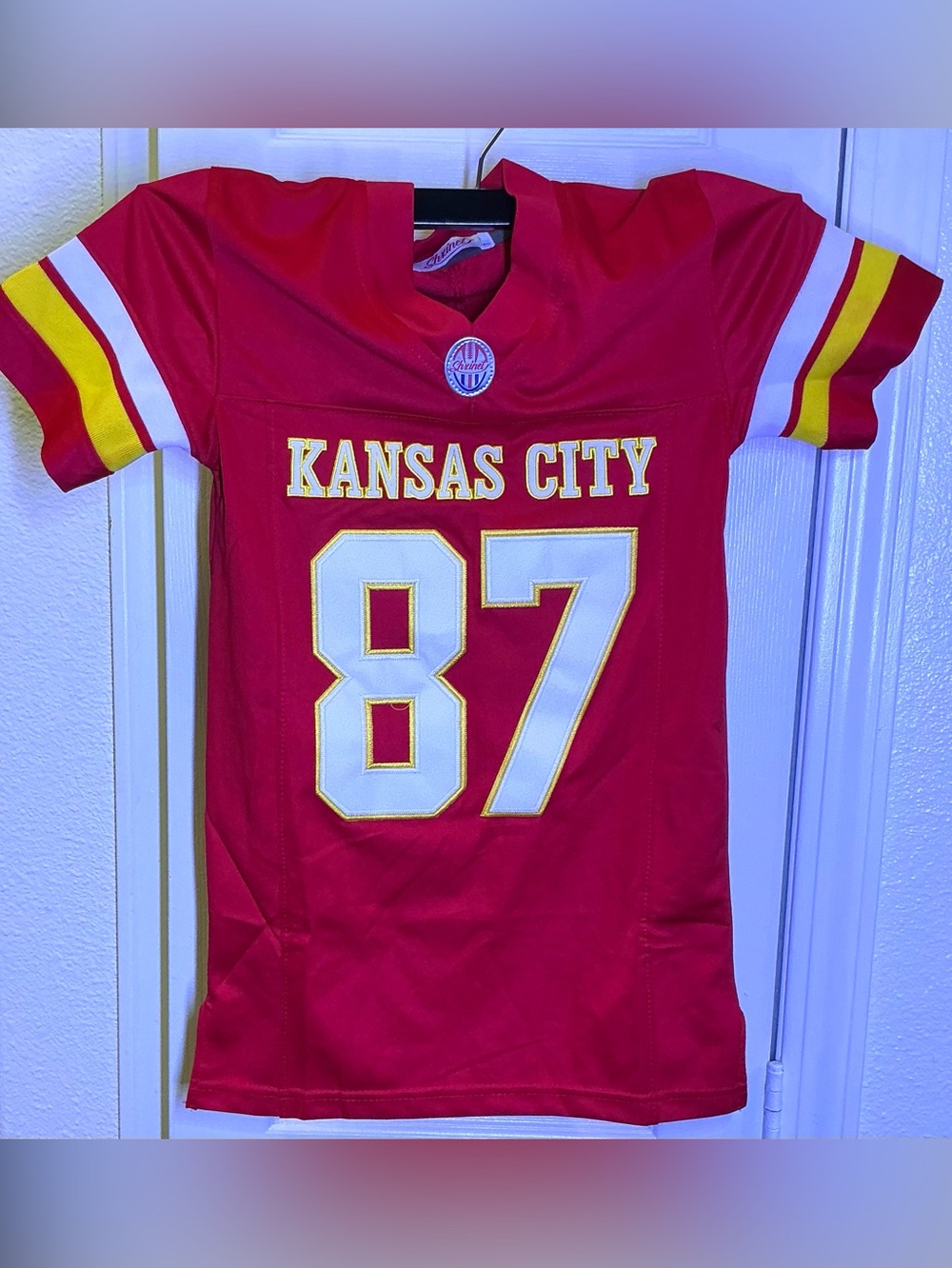 KELCE 87 Youth small Jersey - Red